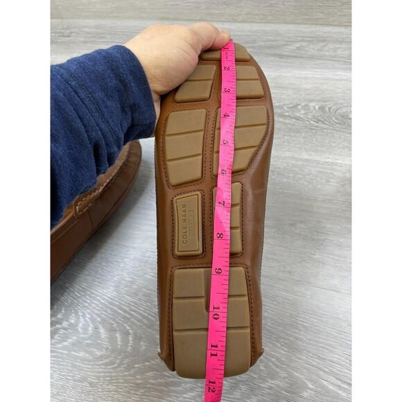 Cole Haan Wyatt Bit C35784 Men 9.5M Brown Leather Horsebit Driver MoccasinLoafer - Picture 9 of 10